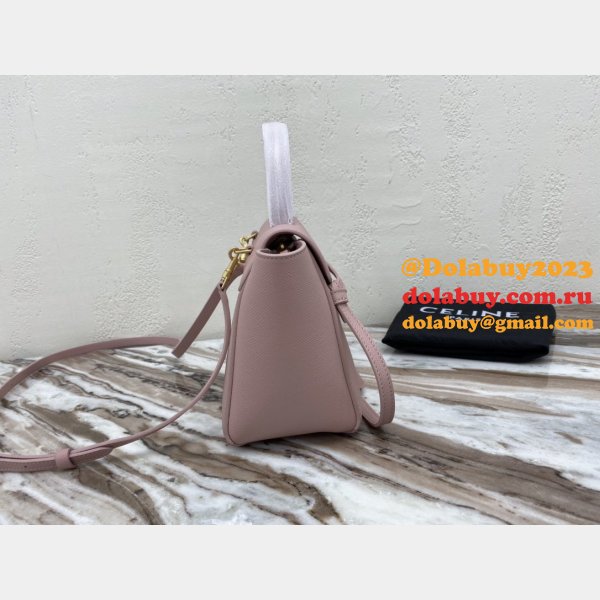 Celine AAA+ celine nano belt pink bag High Quality