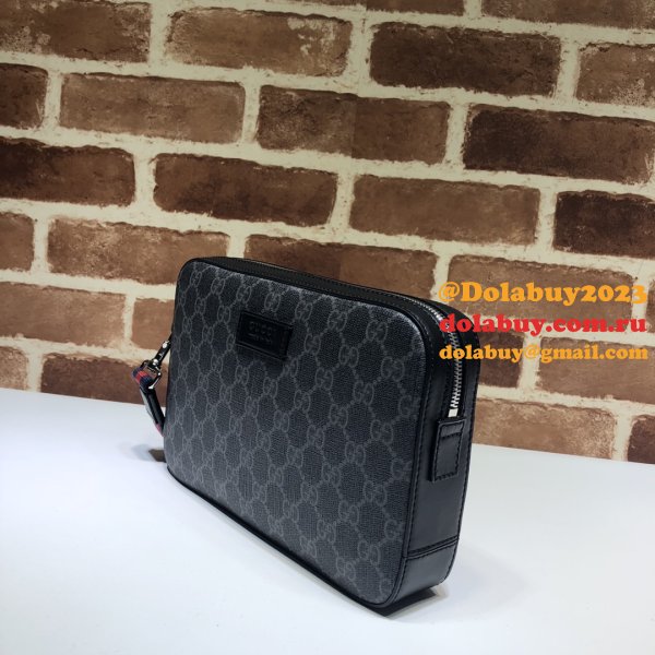 Designer GG Black Mens Top Quality 495562 Gucci Replica Bag