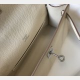 Luxury Hermes EPSOM LEATHER Mini Kelly Pouchette