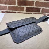 Ophidia GG Perfect Gucci 752597 Belt Ebony Supreme Replica Bag