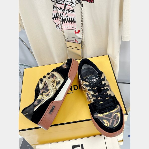 Hottest Replica Fendi X Versace match TUP F Logo Shoes