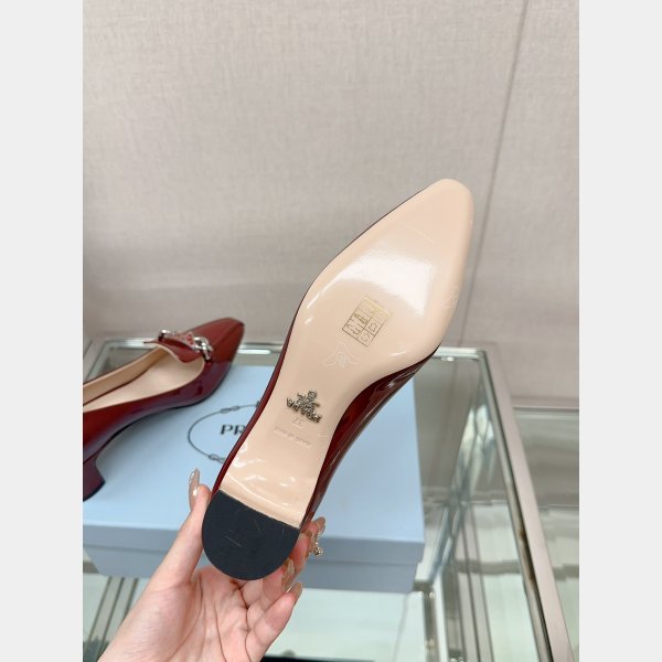 Wholesale Prada CHEAP SALES ONLINE square toe shoes