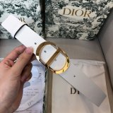 UK Top Quality Christian Dior 3.5CM Multi-color Belts