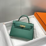 Buy Designer Best Replica Hermes Kelly 19CM Mini Bags Online