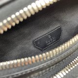 Top Quality Gucci Belt bag with Interlocking G 682933 black GG Supreme