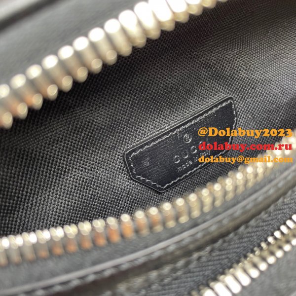 Top Quality Gucci Belt bag with Interlocking G 682933 black GG Supreme