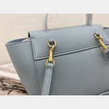 Celine Replica Grained Calfskin Nano Belt Bag Blue