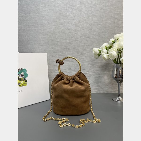 Wholesale New Prada 1:1 Mirror Mini Nappa Bucket Bag 1BC227