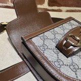 Gucci Duplicate Horsebit 1955 Rounded Belt 760198 High Quality Bag