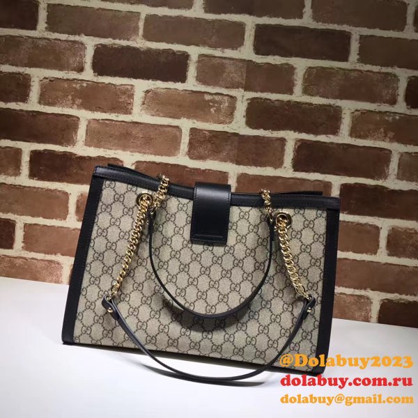 Replicas Gucci Padlock medium GG shoulder bag ‎479197