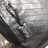 YSL 504867 Replica Saint Laurent Niki Shopping Bag Black Vintage