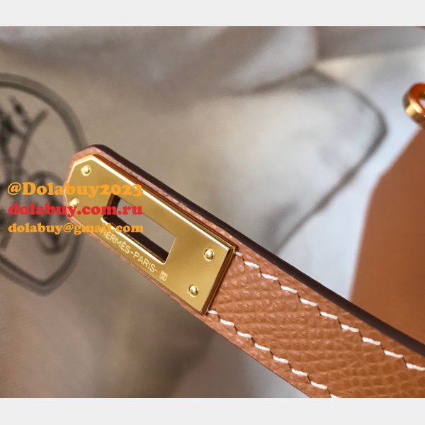 Camel Mini Kelly Replica Hermes Handbags