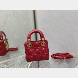 Replica Fashion Dior Micro Lady 1:1 Mirror 12CM Bag