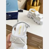 Buy New Replica Prada Roman Platform Sandals Luxury Shoes