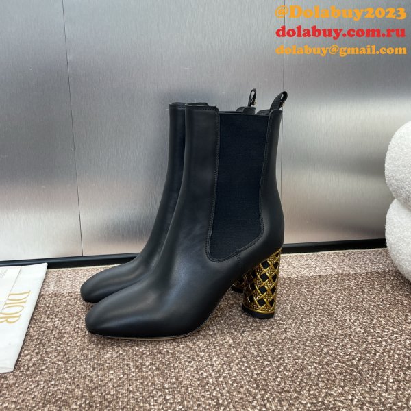 Top Quality Dior Icon Heeled Ankle Boot