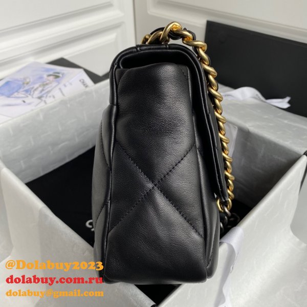 Top CC 19 Bags 2021 Black 30CM