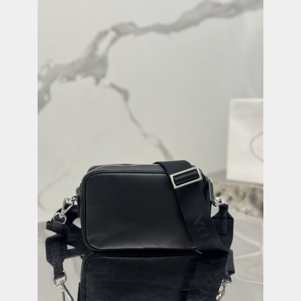 Best Replica Prada Saffiano men Camera bag