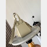 Compact Top Quality Loewe Hammock Bag In Satin Calfskin 20.8cm