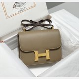 News Best Replica Hermes Mirror Single Compartment 23CM Epsom Bags