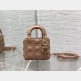 Replica Fashion Dior Micro Lady 1:1 Mirror 12CM Bag