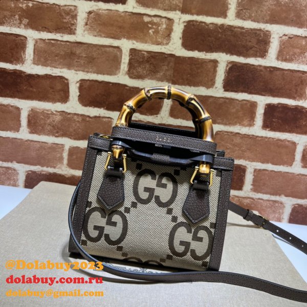 Best High Quality Gucci 655661 Fake Diana Tote Handbags