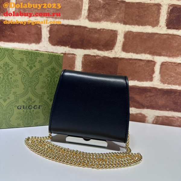 Gucci Fake Blondie Compact Chain Wallet Top Quality 725219 Bag