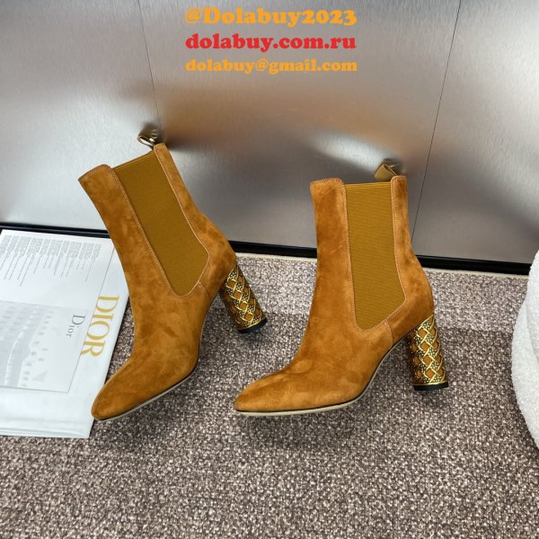 Top Quality Dior Icon Heeled Ankle Boot