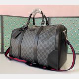 Replica On Sale Gucci 474131 GG Black carry-on duffle Bag