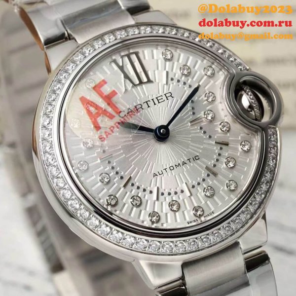 Cartier 33mm Ballon Bleu de Cartier watch