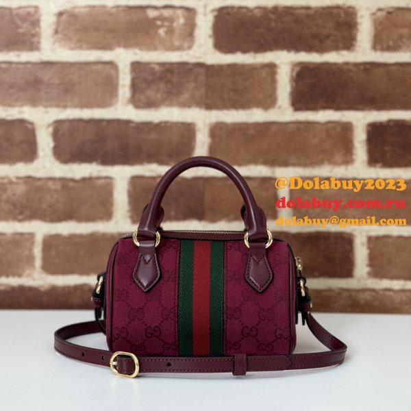 Gucci Knockoff 781490 Ophidia Super Ebony Supreme Bag