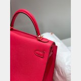 High Quality Replica Hermes Epsom Kelly 19/25/28CM Red Bag For Sale