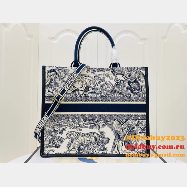 Luxury Dior Book tote with strap new 1286 all size