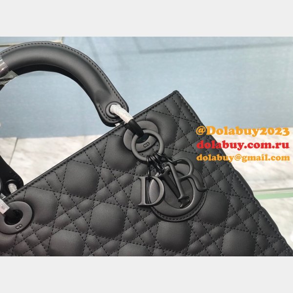 Replica Christian Dior Knockoff Lady Dior 24cm Purses