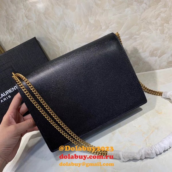 YSL Replica New Cassandra 532750 Caviar Envelope Bag