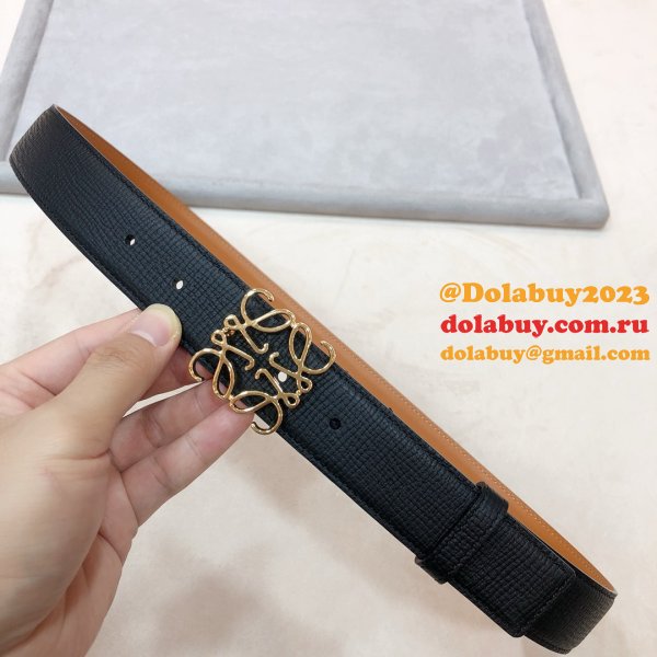 Designer Loewe Regular Knockoff 3.2CM Width Fashion Belts