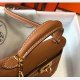 Camel Mini Kelly Replica Hermes Handbags