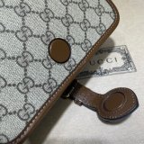 Designer Fake Gucci 671620  shoulder bag with Interlocking G in GG Supreme