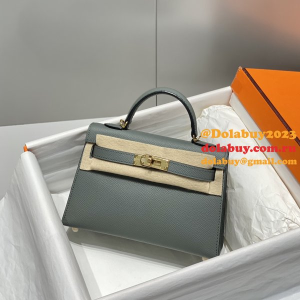 Buy Designer Best Replica Hermes Kelly 19CM Mini Bags Online