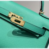 Replica Hermes Vert Jade Green Kelly Online Store Bag