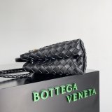 BOTTEGA VENETA ANDIAMO Small 25cm Bag Leather Strap