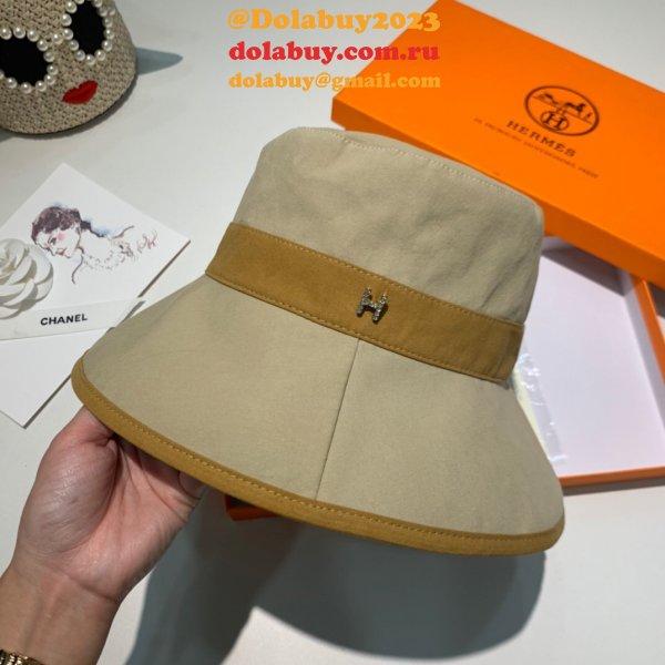 Hermes Top Quality H deduction Fishermans hat