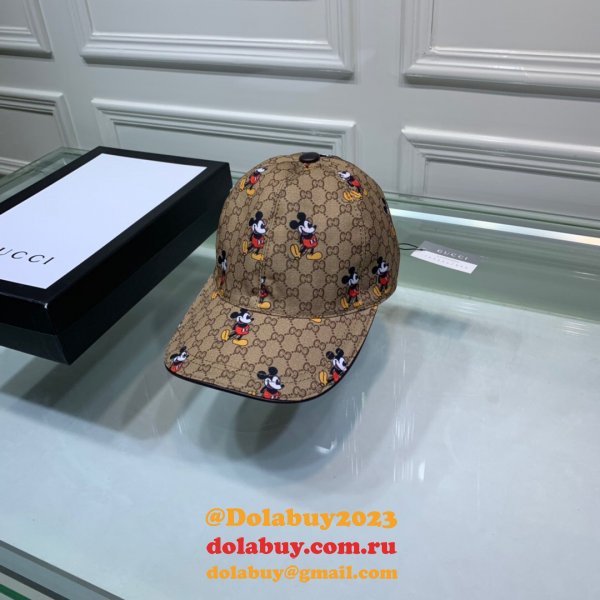 Top Quality Gucci Mickey mouse Hats