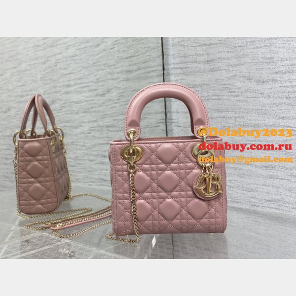 Top Quality DIOR lambskin mini lady bag 17cm