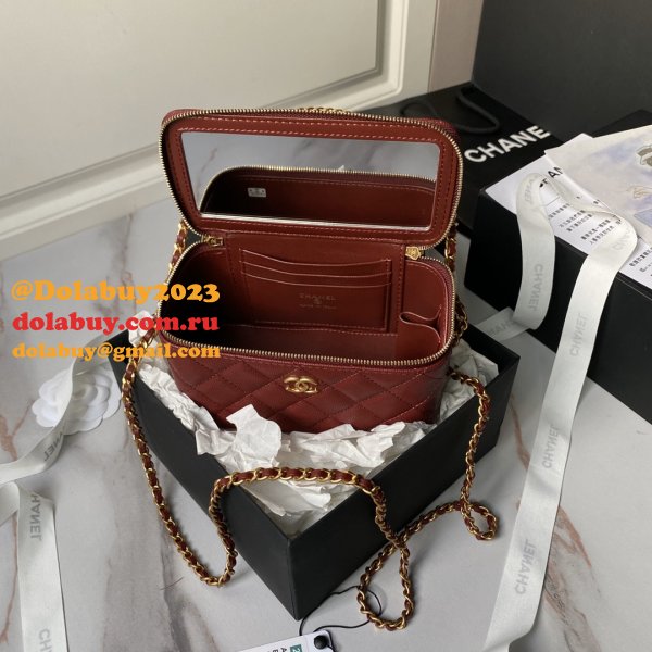 Wholesale AP4064 Gold Buckle Shoulder Vanity Copy Bag