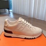 Wholesale Sneakers Leer Wit Hermes Knockoff Shoes