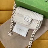 Knockoff Gucci GG Marmont matelassé leather super 699757 bag