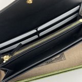 Perfect Best Gucci Replica 1:1 Mirror 772791 GG Continental Wallet