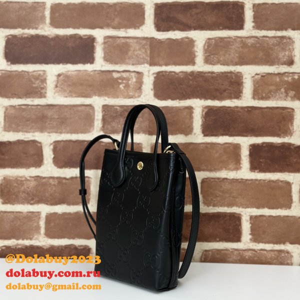 GG Crossbody Gucci 790133 Black Super AAA+ Designer Replica Bags