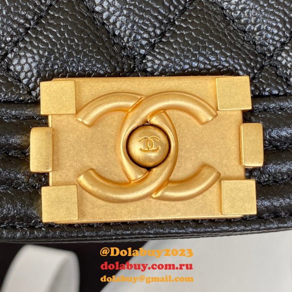 Replica Wholesale Boy Messenger Velvet AS3350 Gold-Tone Bag