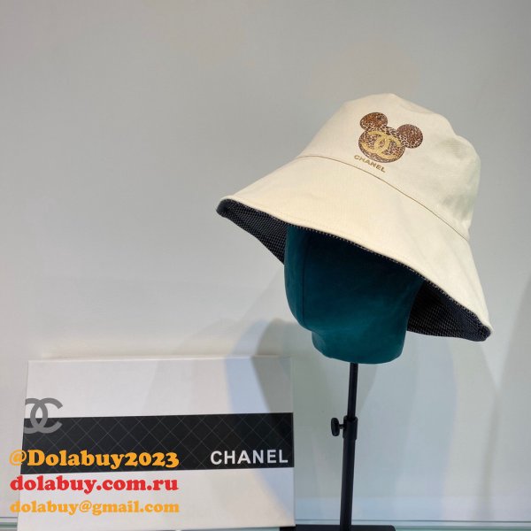 Wholesale CC new double-sided wearable Mickey fisherman hat